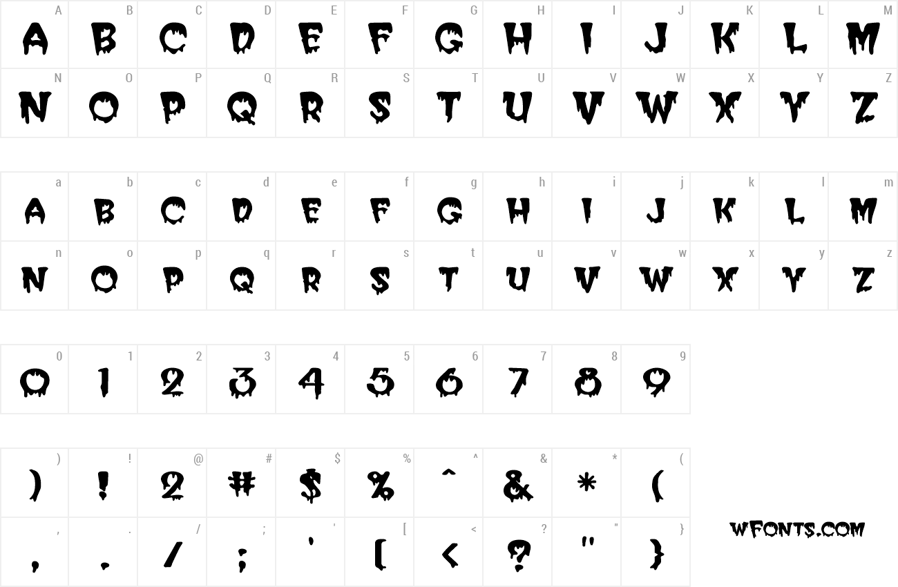 Download Free Font Creeper